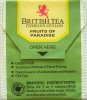 British Tea Fruits of Paradise Green Tea Mint - a