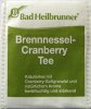 Bad Heilbrunner Brennnessel Cranberry Tee - a