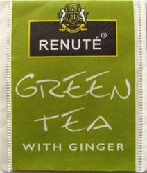Renut Green Tea with Ginger - a