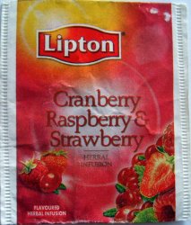 Lipton P Cranberry, Raspberry & Strawberry - a