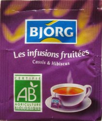 Bjorg Les infusions fruites Cassis & Hibiscus - a
