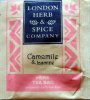 London Herb and Spice Company Herb Tea Bag Camomile and Jasmine - a