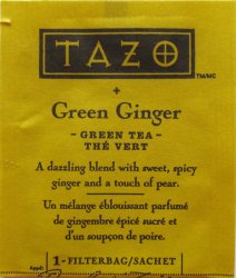 TAZO Green Ginger - b