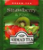 Ahmad Tea F Green Tea Strawberry & Kiwi - a