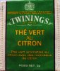 Twinings of London Th Vert au Citron - a