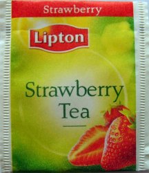 Lipton P Strawberry Tea - a