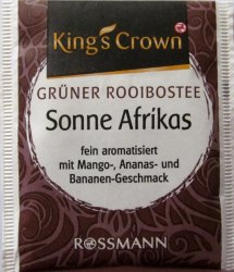 Rossmann Kings Crown Grner Rooibostee Sonne Afrikas - b