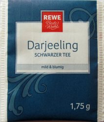 Rewe Schwarzer Tee Darjeeling - a