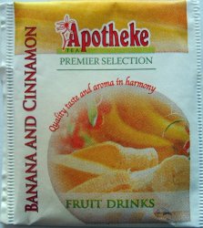 Apotheke P Fruit Drinks Banana and Cinnamon - a