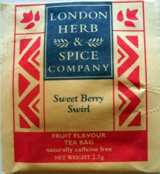 London Herb and Spice Company Fruit Flavour Sweet Berry Swirl - a