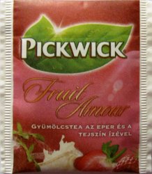 Pickwick 3 Fruit Amour Gymlcstea az eper s a tejszn zvel - a