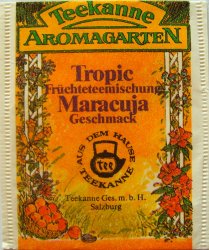 Teekanne Aromagarten ADH Tropic Frchteteemischung Maracuja Geschmack - a