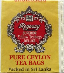 Regency Pure Ceylon Tea Bags - a