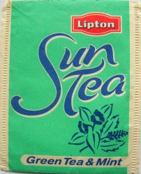 Lipton Retro Sun Tea Green Tea and Mint - a
