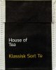 House of Tea Klassisk Sort Te - a