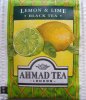 Ahmad Tea P Black tea Lemon and Lime - a