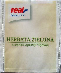 Real Quality Herbata Zielona o smaku opuncji figowej - a
