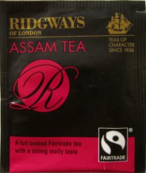 Ridgways of London Assam Tea - a