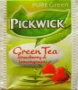Pickwick 3 Pure Green Green Tea Strawberry and Lemongrass - a
