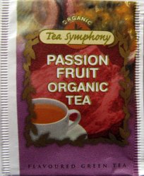 Tea Symphony Organic Flavoured Green Tea Passion Fruit Organic Tea - a