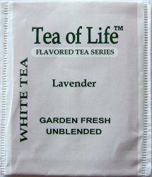 Tea of Life White Tea Lavender - a