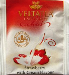 Velta Tea Strawberry with Cream Flavour - b