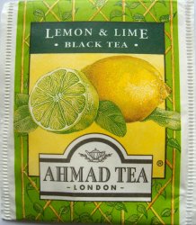 Ahmad Tea P Black tea Lemon and Lime - b