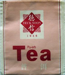 Teck Soon Pu-erh Tea - a