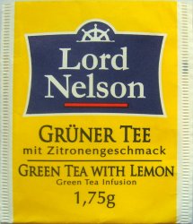 Lord Nelson Grner Tee mit Zitronengeschmack - b