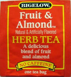 Bigelow Herb Tea Fruit and Almond - a
