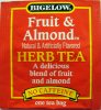 Bigelow Herb Tea Fruit and Almond - a