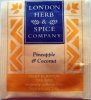 London Herb and Spice Company Fruit Flavour Pineapple and Coconut - a