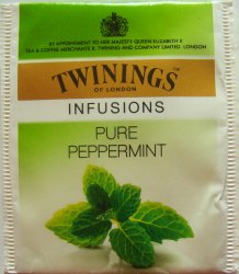 Twinings of London Infusions Pure Peppermint - a