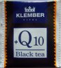Klember Vital + Q 10 Black Tea - a