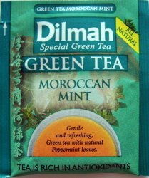 Dilmah Special Green Tea Green Tea Moroccan Mint All natural - b