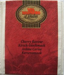 Tea Masters of London Cherry flavour - a