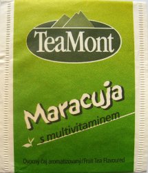 TeaMont Ovocn aj aromatizovan Maracuja s multivitaminem - a