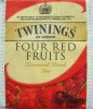 Twinings P Flavoured Black Tea Four Red Fruits - a