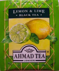 Ahmad Tea F Black Tea Lemon and Lime - a