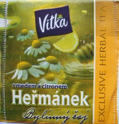 Vitka Exclusive Herbal Tea Hemnek s medem a citronem - a