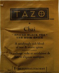 TAZO Spiced Black Tea Chai - a