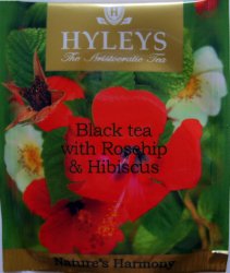 Hyleys Black tea with Rosehip and Hibiscus - a