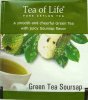 Tea of Life Pure Ceylon Tea Green Tea Soursap - a