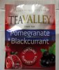 Teavalley Fruit Tea Pomegranate & Blackcurrant - a