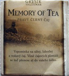 Grek Memory of Tea Sask - a