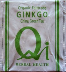Qi Herbal Health Ginkgo China Green Tea - a