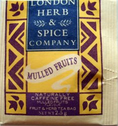 London Herb and Spice Company Naturally Caffeine Free Mulled Fruits - a
