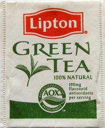 Lipton Retro 100% Natural Green Tea - b