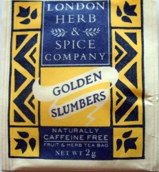 London Herb and Spice Company Naturally Caffeine Free Golden Slumbers - a