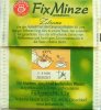 Teekanne Fix Minze aromatisiert Zitrone - a